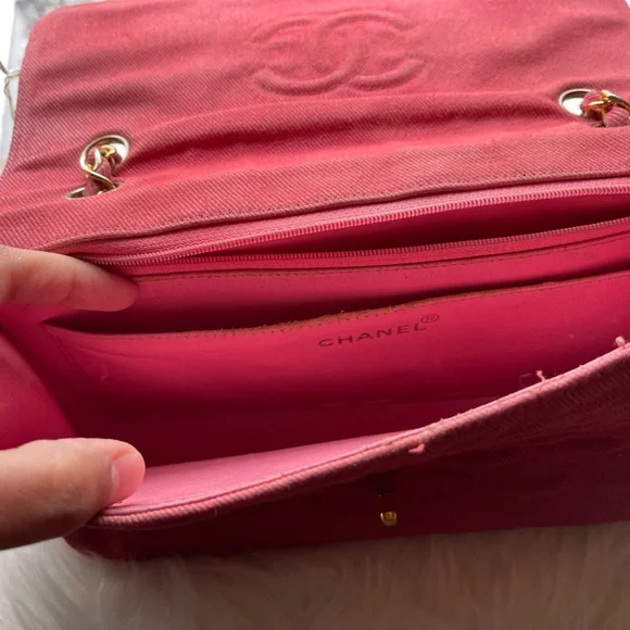 Chanel Denim Single Medium Flap - Picture 6 of 13